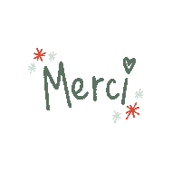 Christmas Thank You Sticker