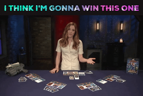 ashtronaut44 giphygifmaker winning tabletop captain marvel GIF
