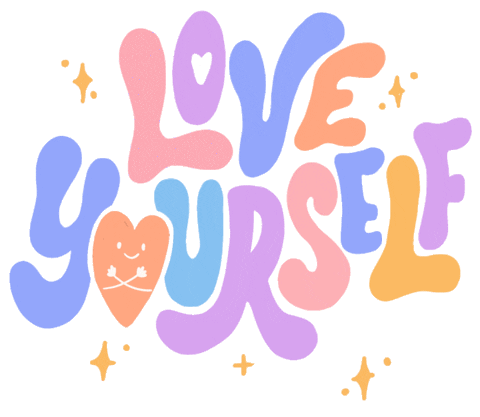 Love Yourself Self Sticker