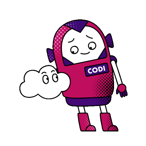 Robot What Sticker by IMDASG