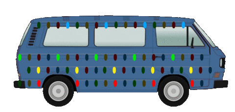 Vw Bus Wagner Sticker by Drumcorps BIMotion