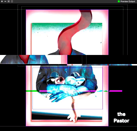 glitch prayer GIF