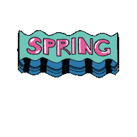 Flower Spring Sticker by SHINSEGAE