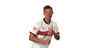 happy vfb stuttgart Sticker by Bundesliga