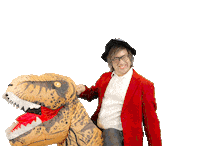 Wild Man Carnaval Sticker by CV Opsmuk