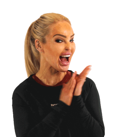 Clap Running Sticker by Katie Cooke