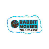 New Home Boxes Sticker by Rabbit Movers
