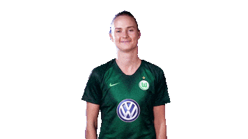 Girl Reaction Sticker by VfL Wolfsburg