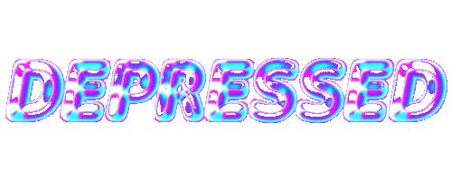 Sad Bad Day Sticker by Zootghost