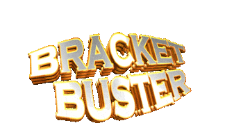 text bracket buster Sticker