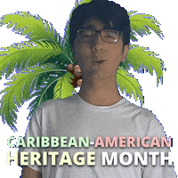 Caribbean American Month Sticker