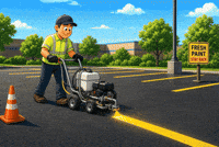 Proper Stripes GIF by Proper Stripes Parking Lot Striping