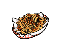 Hungry French Fries Sticker by Sad Potato Club