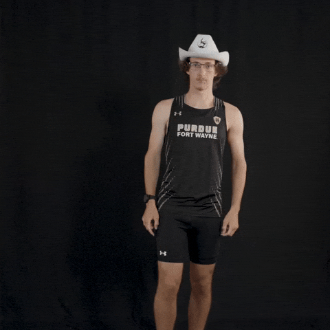 Cross Country Celebration GIF by Purdue Fort Wayne Athletics