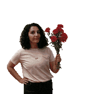 Woman Flowers Sticker by SPOEalsergrund