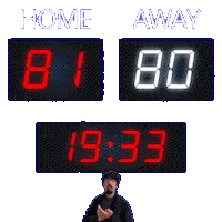 80 Away Sticker