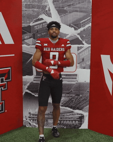 Cj Baskerville GIF by Texas Tech Football