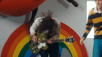 Rainbow Guitar GIF by COIN