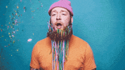 spoken word confetti GIF by Anekdote Studio