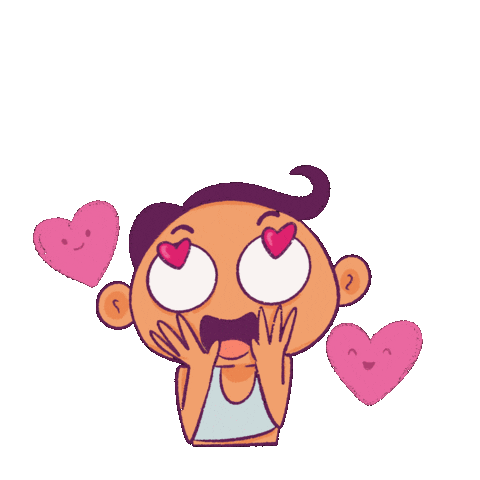 Happy In Love Sticker by Doodlernie