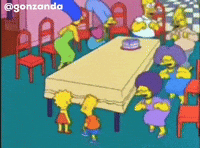 gonzandabri1 simpsons simpson gonzanda bailando comerciales GIF