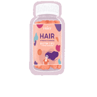 getyuicy hair gummy gummies vitamin gummies Sticker