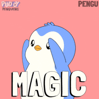Its Magic Art GIF by Pudgy Penguins