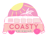 coastyswimwear van ecofriendly eco friendly coasty Sticker