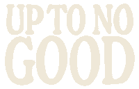 Up To No Good Sticker by Poppy Deyes