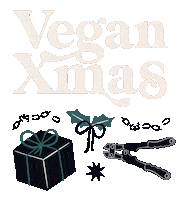 Cruelty-Free Christmas Sticker