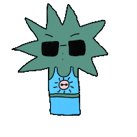 Summer Sunglasses Sticker