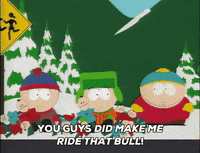 boys at the bus stop GIF by South Park 