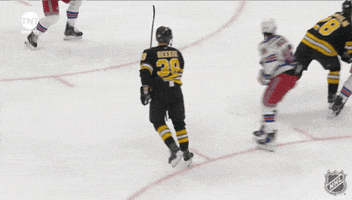 Happy Boston Bruins GIF by NHL