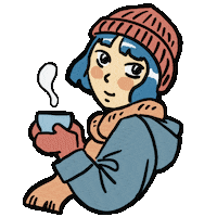 Winter Tea Sticker
