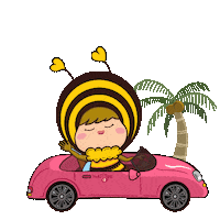 Summer Driving Sticker