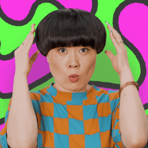 Blow Your Mind Wow GIF by Atsuko Okatsuka