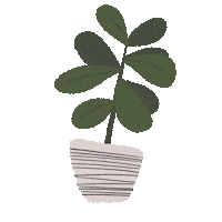 Plant Wateringcan Sticker
