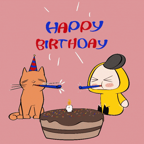 Celebrate Happy Birthday GIF by Kiokuart