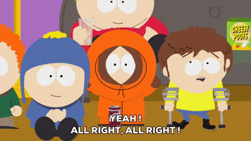 happy eric cartman GIF by South Park 