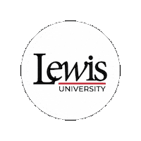 LewisUniversity flyers lewis lewis university lewisu Sticker