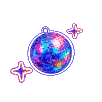 Disco Lamp Sticker by Rukita