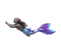 mermaidsirenity hawaii mermaid finfolk sirenity Sticker