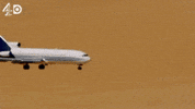 crash landing GIF