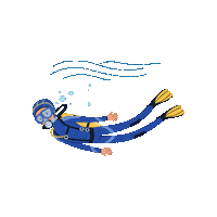 Dive Scuba Sticker by UC Davis Coastal and Marine Sciences Institute