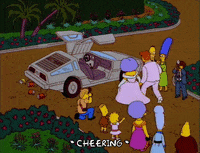 Lisa Simpson Car GIF by The Simpsons