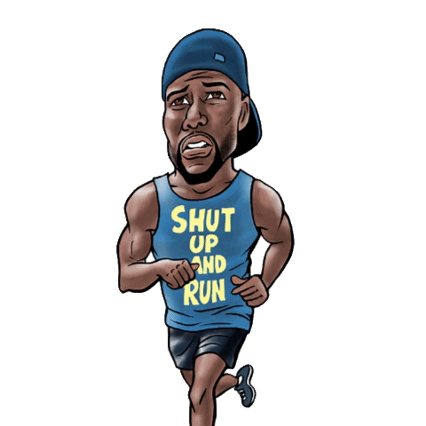 Run Running Sticker by eBibs