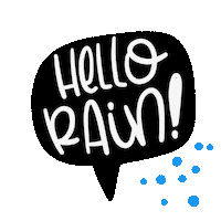 Rainy Day Thoughts Sticker