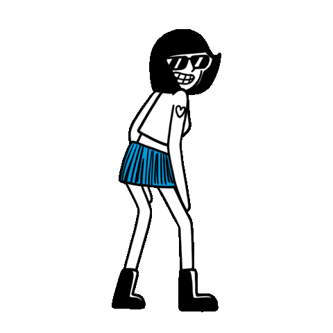 Happy Dance Sticker by Patty Slaps