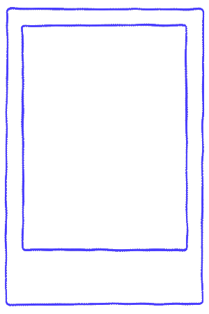 Frame Polaroid Sticker by Going