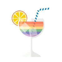 gay rainbow Sticker by Axel Hotels